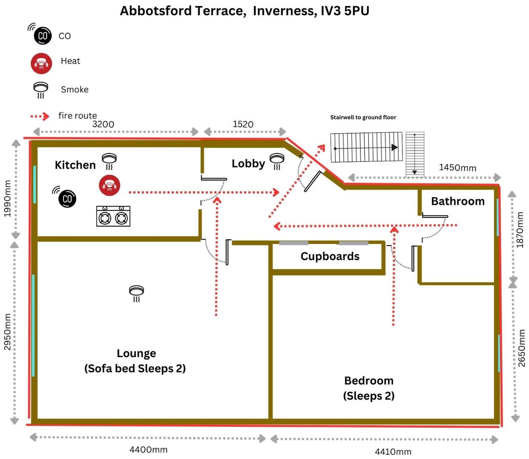 Ness Central Apartment - Greig Street Inverness Ngoại thất bức ảnh